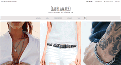Desktop Screenshot of labelaware.com