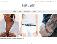 Tablet Screenshot of labelaware.com